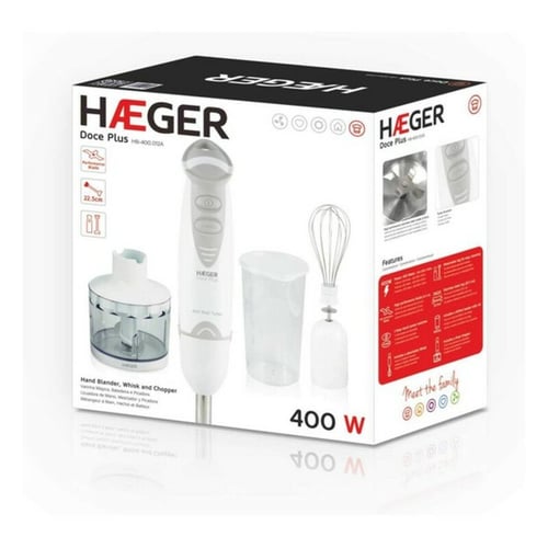 Håndblender Haeger Doce plus Hvid 400 W 400W_4