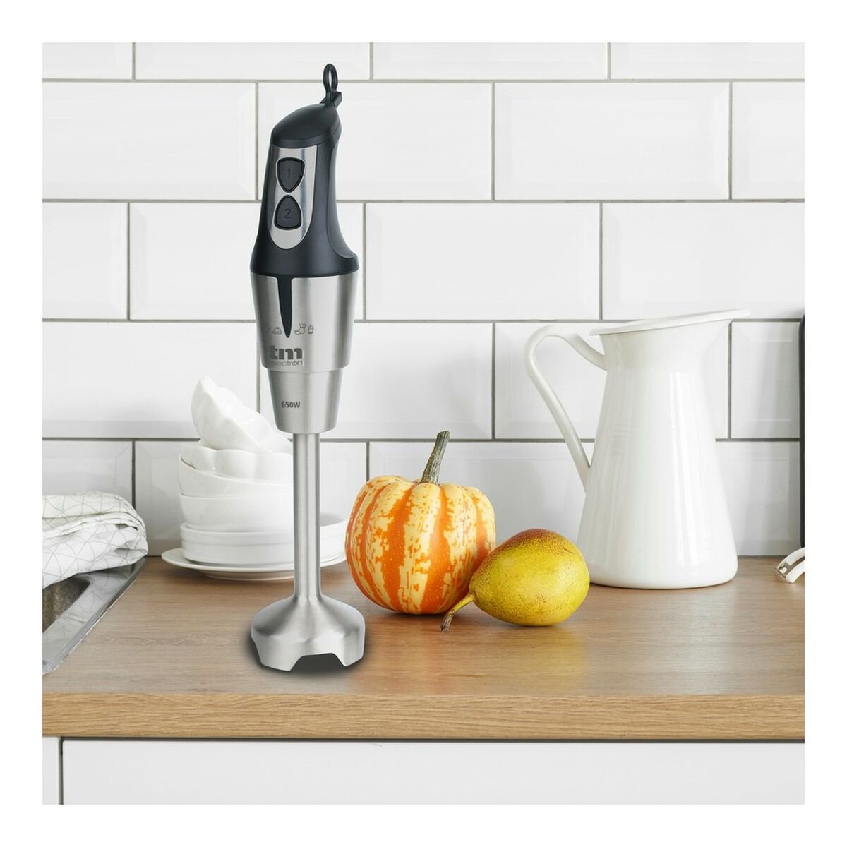 Hand-held Blender TM Electron Stainless steel 650 W_3