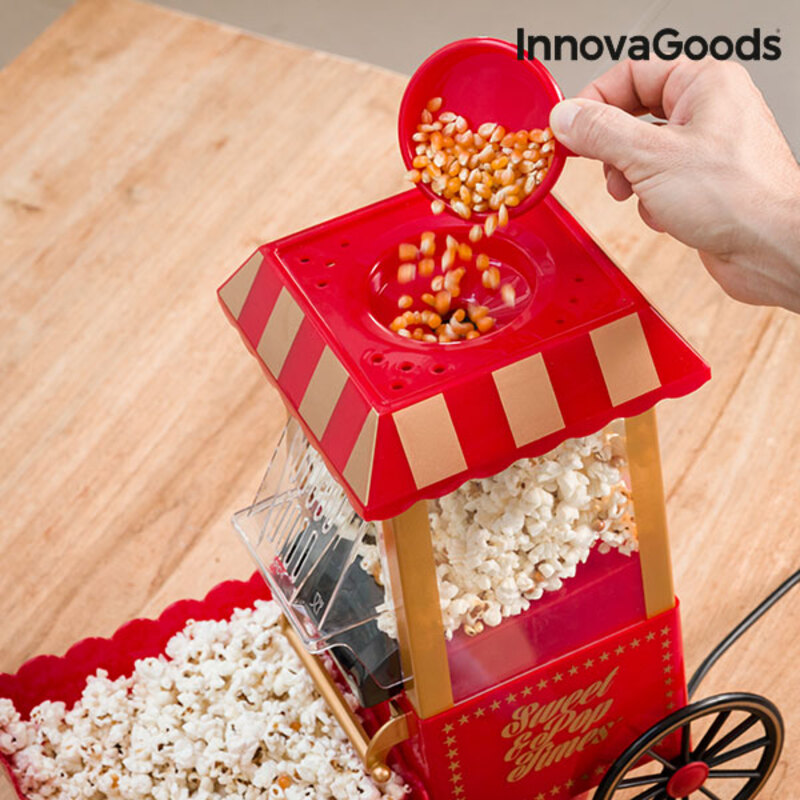  InnovaGoods Popcorn Maker Sweet & Pop Times 1200W Red_24