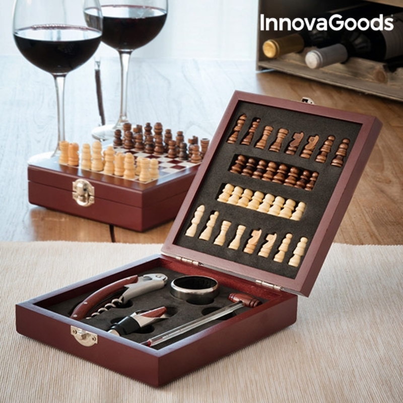 InnovaGoods Chess Wine Set (37 Pieces)_2