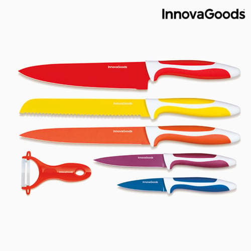 InnovaGoods Keramiske Knive og Skræller (6 dele)_7