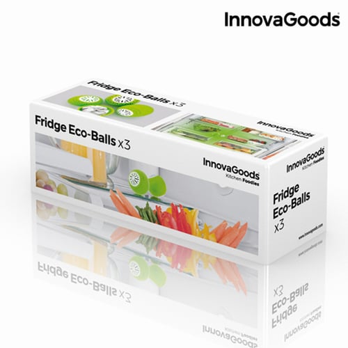 InnovaGoods Duftkugler til Køleskabet (pakke med 3)_1