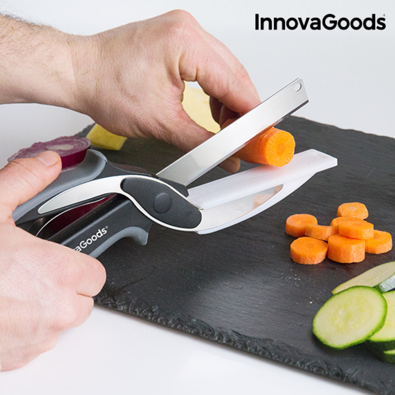 InnovaGoods Kitchen Knife-Scissors_4
