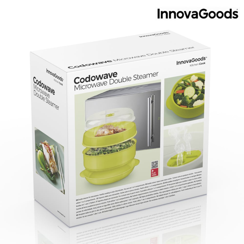 InnovaGoods Fresh Microwave Double Steamer_7