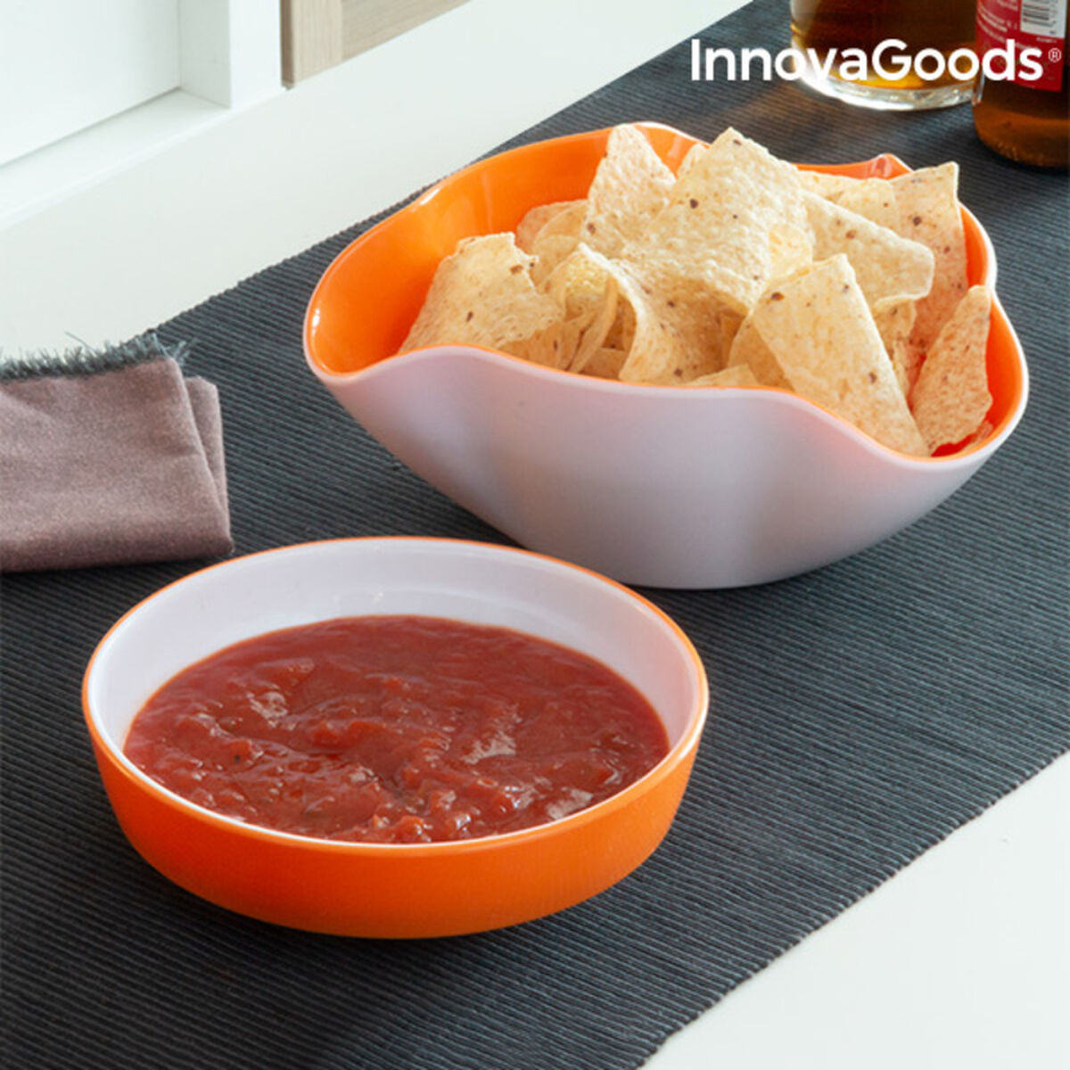  InnovaGoods 2-in-1 Snack Bowl (2 Pieces)_27