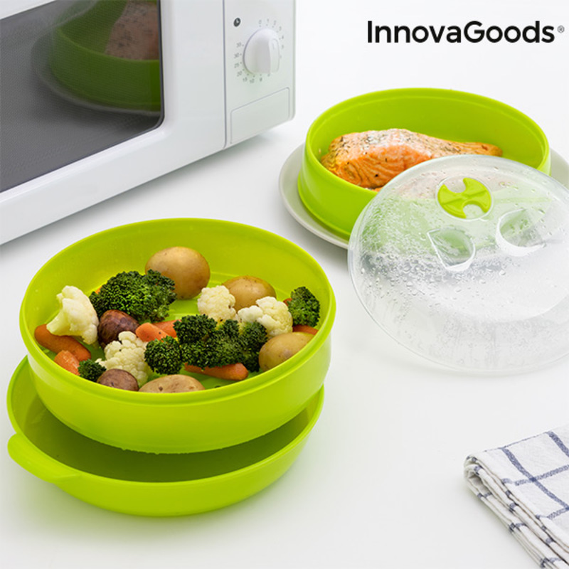 InnovaGoods Fresh Microwave Double Steamer_27