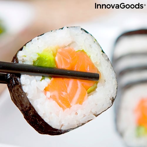Sushi-sæt med opskrifter Suzooka InnovaGoods 3 Dele_18