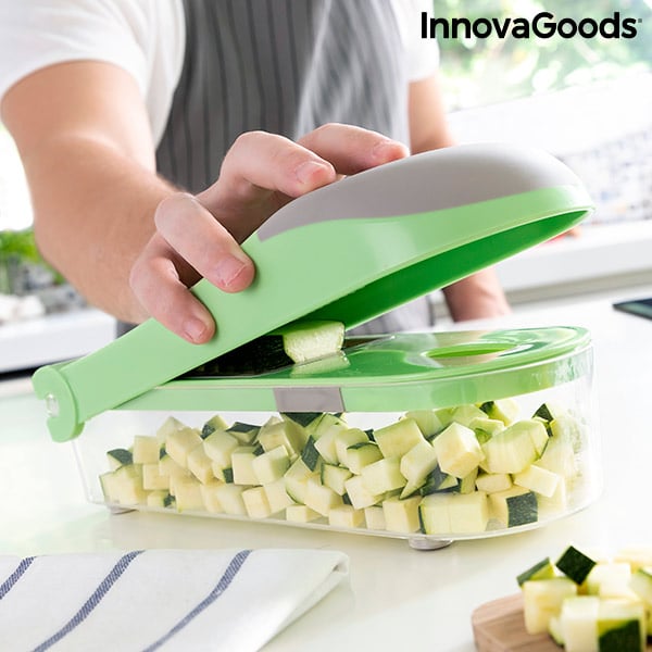 7 in 1 vegetable cutter, grater and mandolin with recipes and accessories Choppie Expert InnovaGoods_15