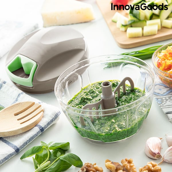 Manual mini chopper with pull cord Spinop InnovaGoods_26