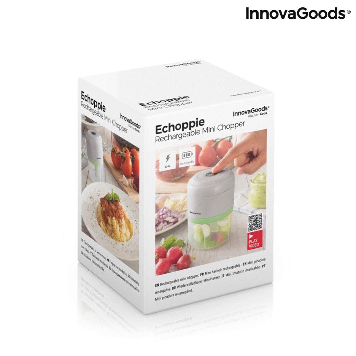 Rechargeable Portable Mini Chopper Echoppie InnovaGoods_10