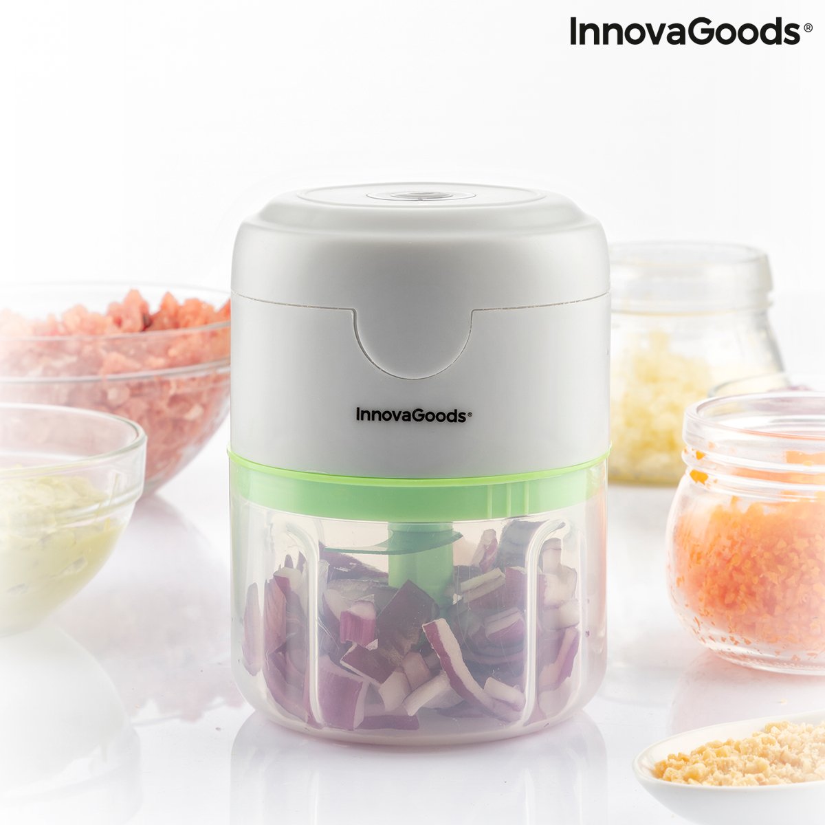 Rechargeable Portable Mini Chopper Echoppie InnovaGoods_20