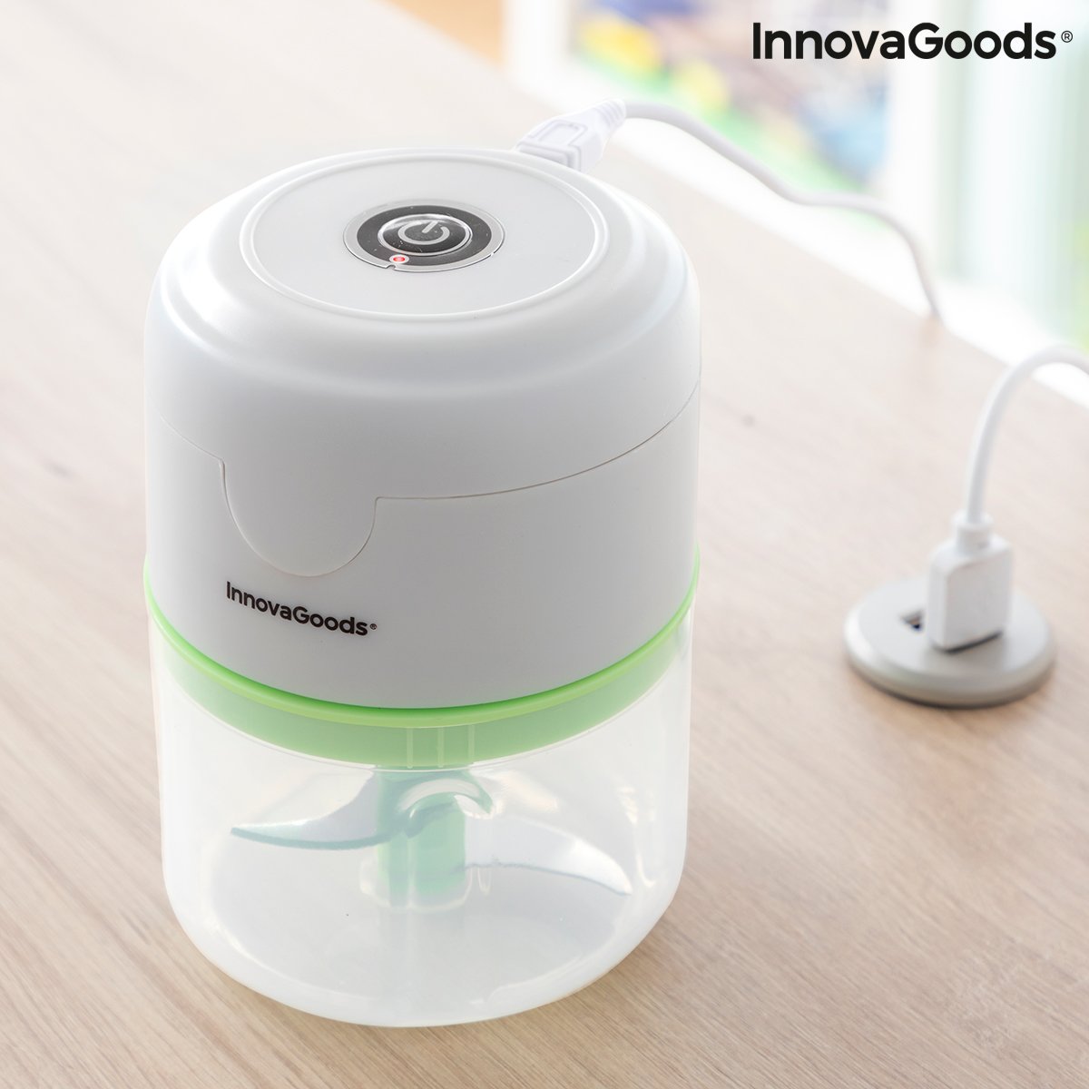 Rechargeable Portable Mini Chopper Echoppie InnovaGoods_28