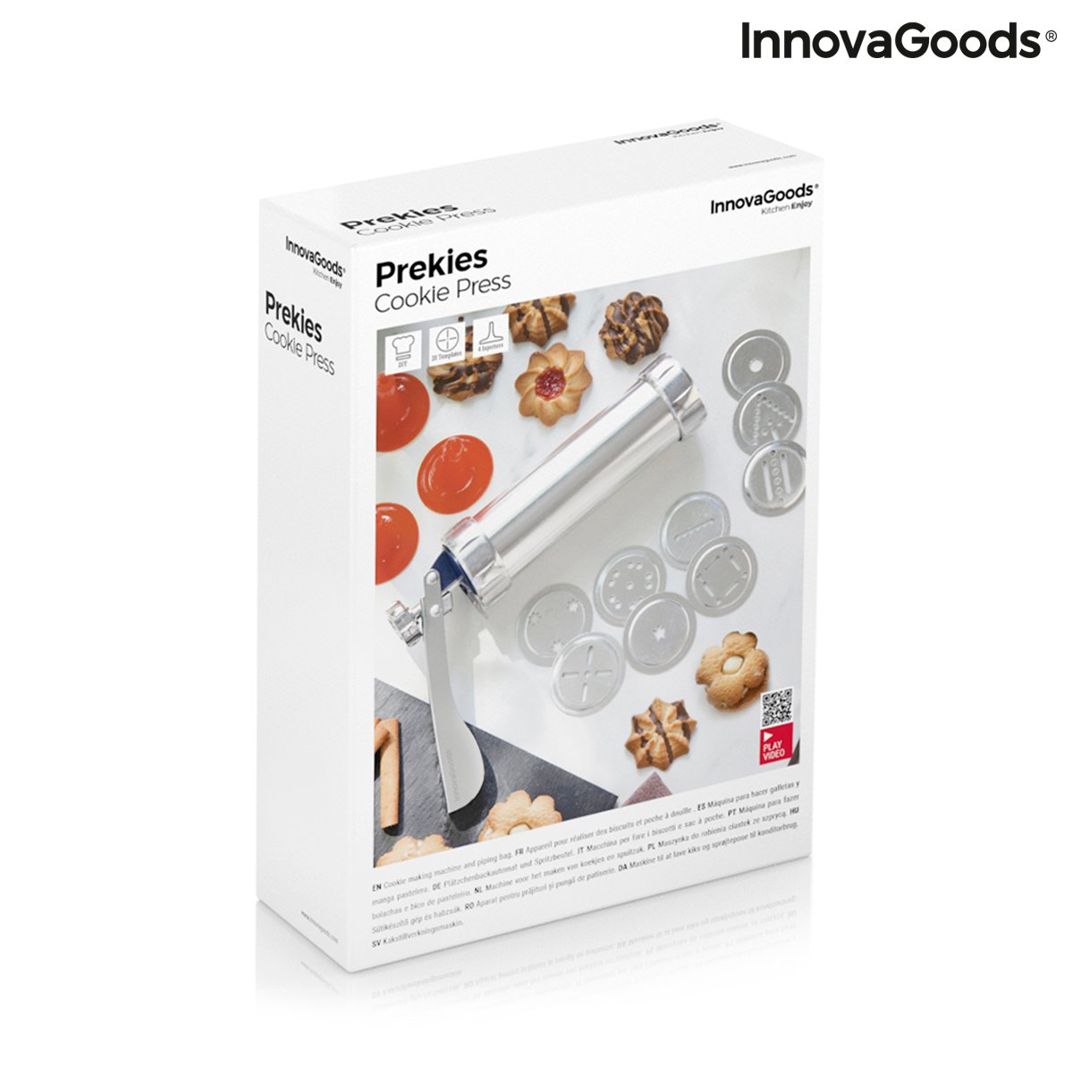 2-in-1 Biscuit Maker and Piping Gun Prekies InnovaGoods_6