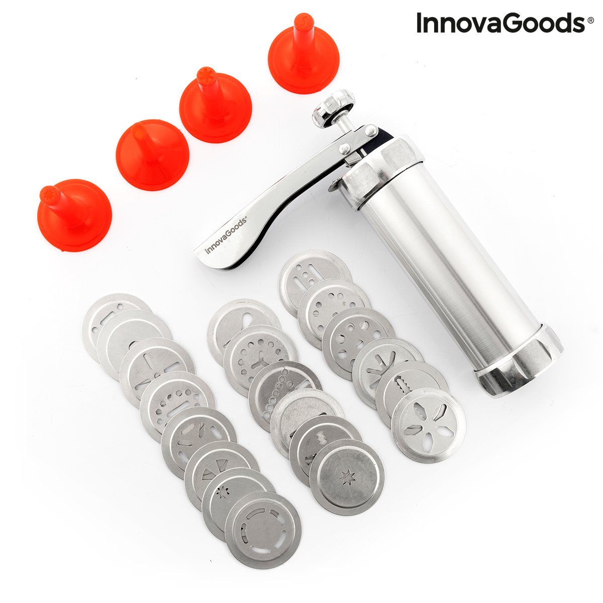 2-in-1 Biscuit Maker and Piping Gun Prekies InnovaGoods_15