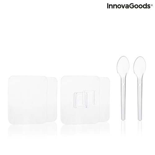 Aftagelige selvklæbende køkkenbeholdere Handstore InnovaGoods Pakke med 2 stk_11
