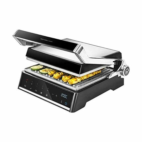 Contact Grill Cecotec Rock'nGrill Smart 2000W Sort Rustfrit stål_0