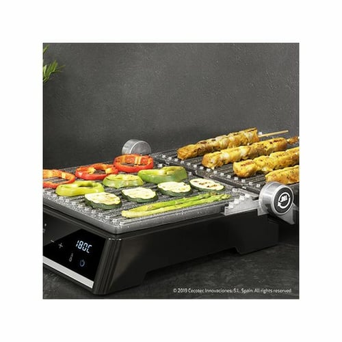 Contact Grill Cecotec Rock'nGrill Smart 2000W Sort Rustfrit stål_3