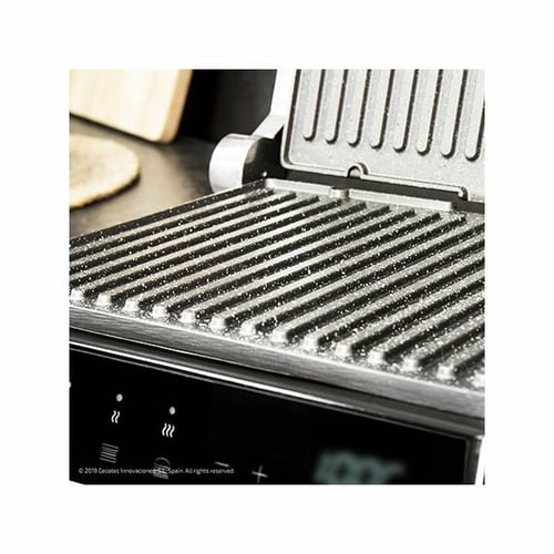 Contact Grill Cecotec Rock'nGrill Smart 2000W Sort Rustfrit stål_4