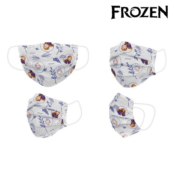 Hygienic Face Mask Frozen Children's Grey_1