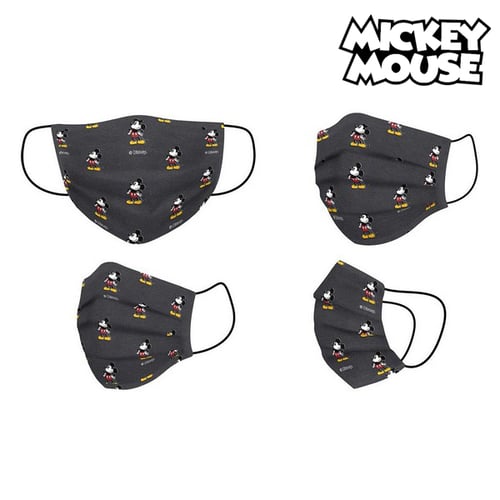 Hygiejnisk maske Mickey Mouse + 11 år Sort_1