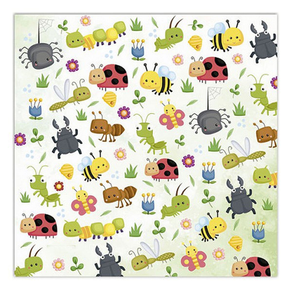 Hygienic Reusable Fabric Mask Children's Insects_3
