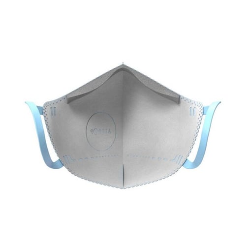 Genanvendelig stof hygiejnemaske AirPop (4 uds), Blå_6