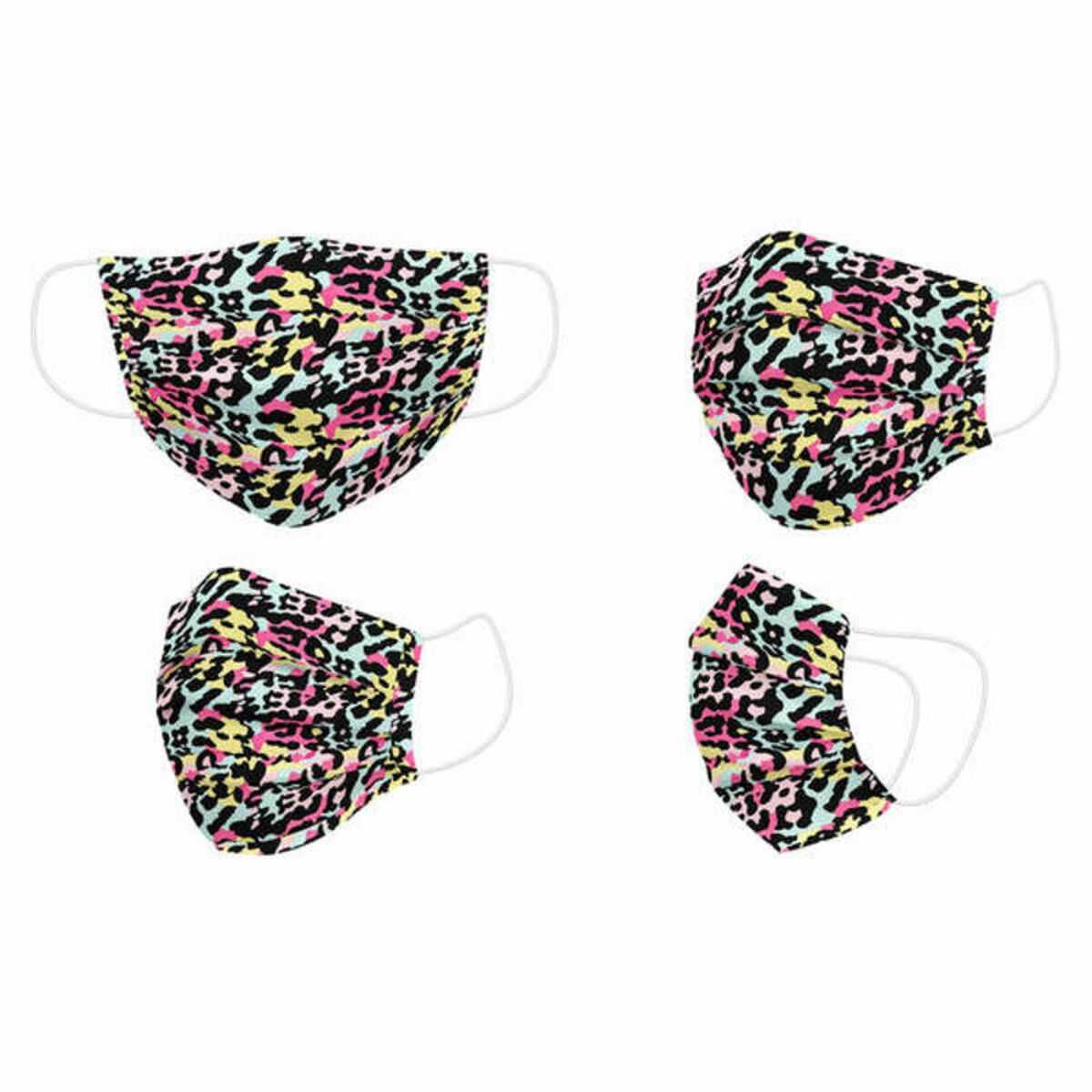 Hygienic Reusable Fabric Mask Animal Children's_1
