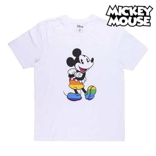 Kortærmet T-shirt Disney Pride Hvid - picture