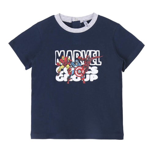 Børne Kortærmet T-shirt Marvel 2 enheder_6