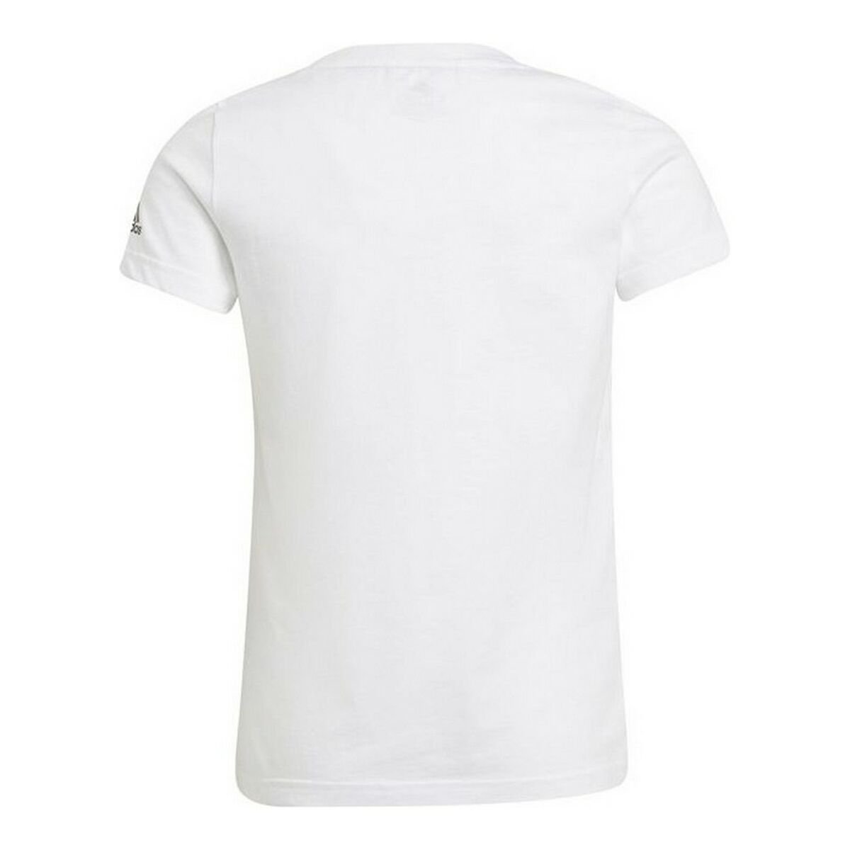 Child's Short Sleeve T-Shirt Adidas Graphic White_5