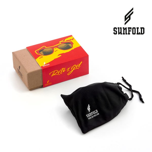 Red Sunfold Spain Roll-Up Sunglasses_4