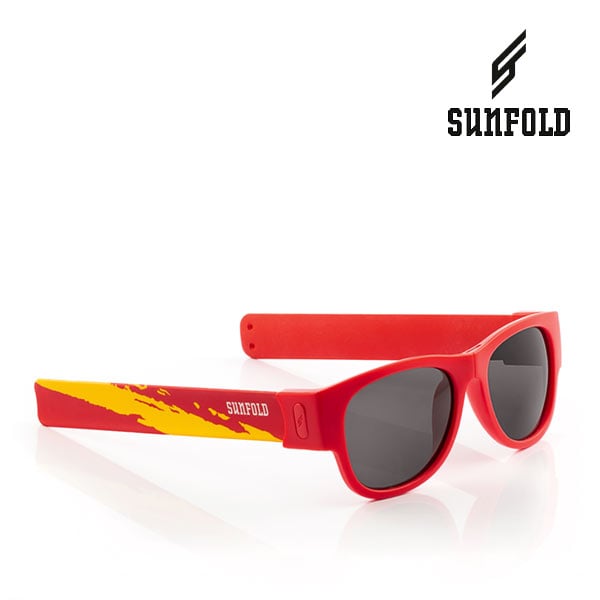 Red Sunfold Spain Roll-Up Sunglasses_7