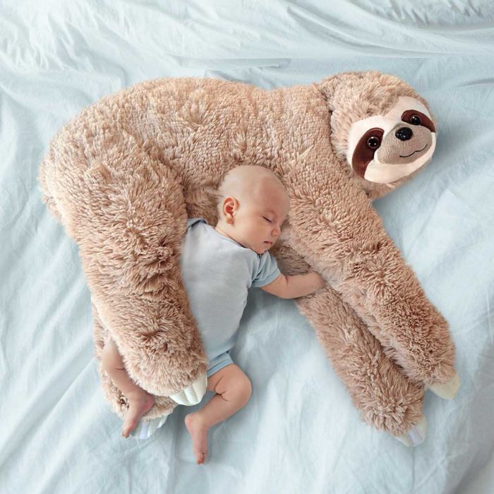 Mikamax - Lifesize Sloth Pillow 90 cm_0