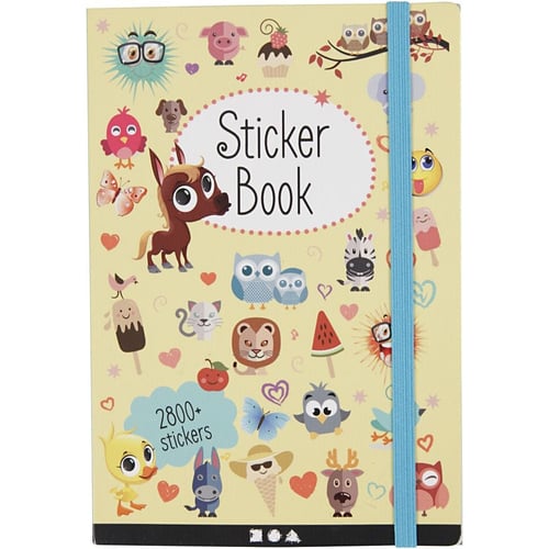 Bog med 2800+ stickers - picture