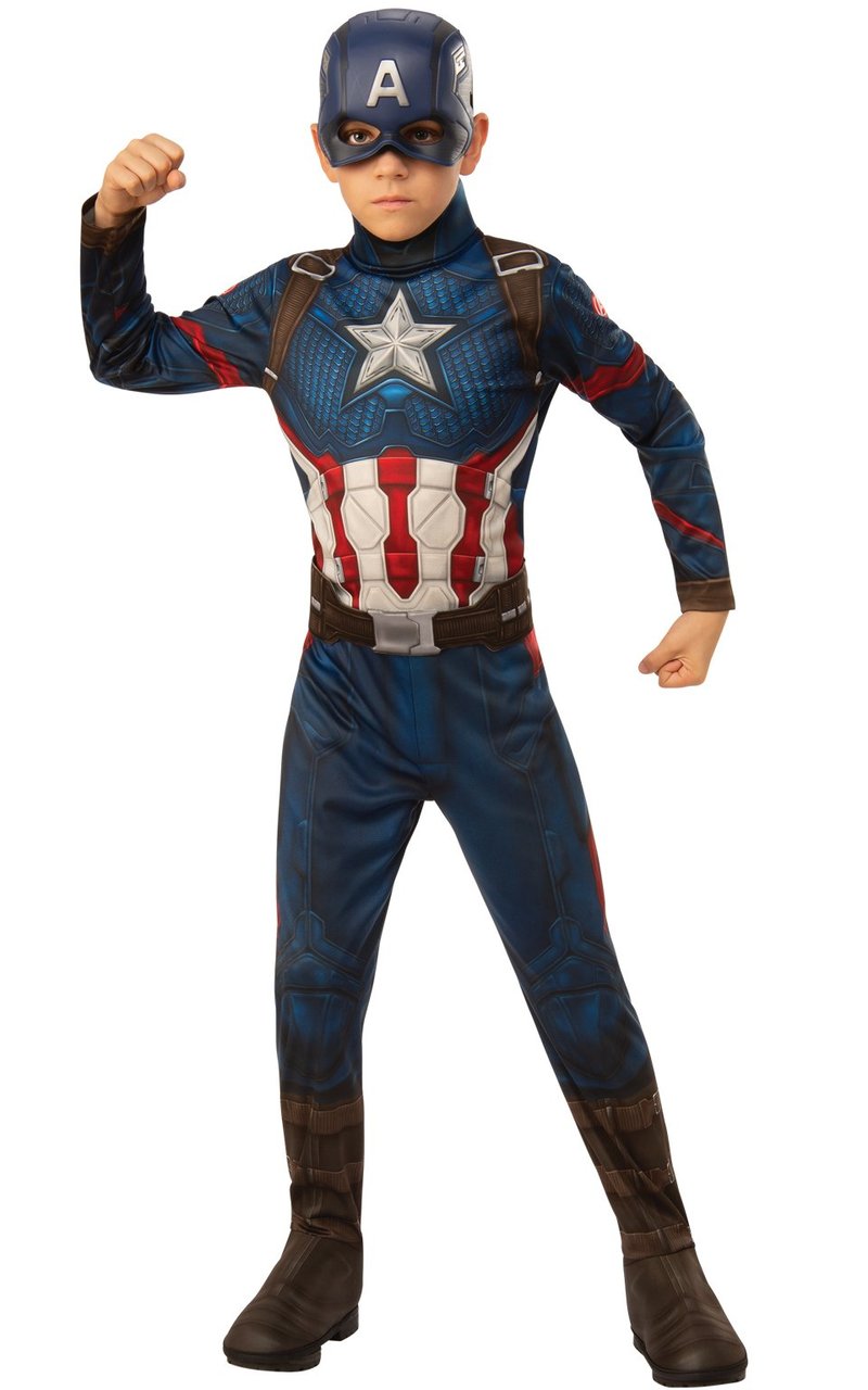 Rubies - Costume - Captain America (116 cm)