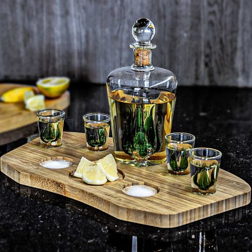 TEQUILA DECANTER SET - picture