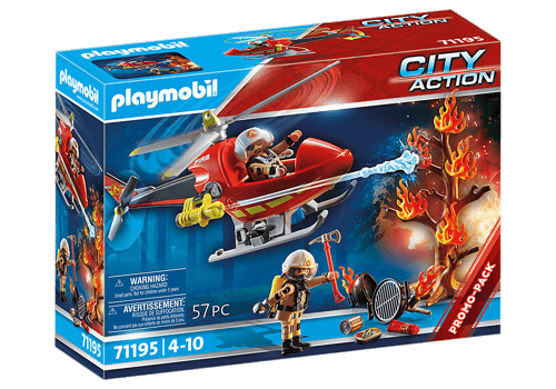 Playmobil - Brandredningshelikopter (71195)_0