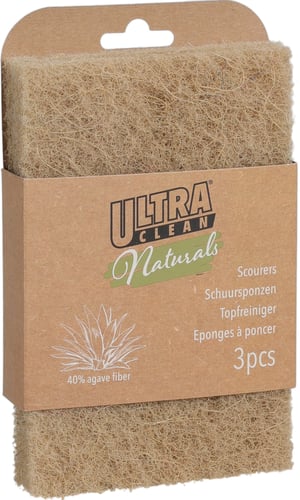 Ultra Clean Naturals skuresvamp 3 stk_0