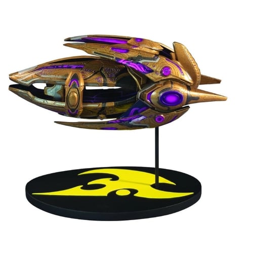 StarCraft Limited Edition Golden Age Protoss Carrier Ship_0