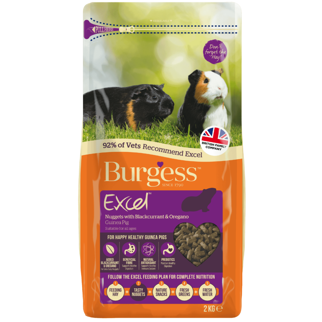 Burgess - Guinea Pig Nuggets with Blackcurrant & Oregano - 10 kg (40018)_0