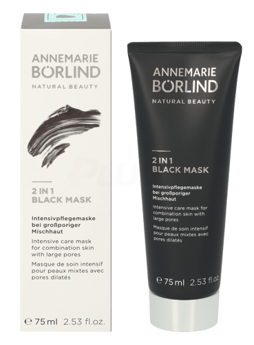 Annemarie Borlind 2 In 1 Black Mask 75 ml - picture