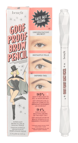Benefit Goof Proof Brow Shaping Pencil 0,34gr 04 Warm Deep Brown_1