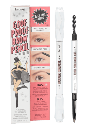 Benefit Goof Proof Brow Shaping Pencil 0,34gr 03 Warm Light Brown  - 12 Hour Wear - Waterproof_1