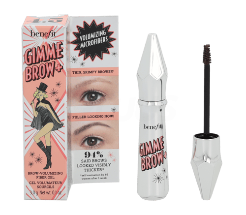 Benefit Gimme Brow+ Brow-Volumizing Fiber Gel #4.5 Medium/Neutral Deep Brown_0