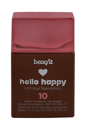 Benefit Hello Happy Soft Blur Foundation SPF 15 #10_1