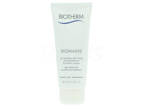 Biotherm Biomains Age Delaying Hand & Nail Trtment 100ml Water Resistant - Age Delaying_1