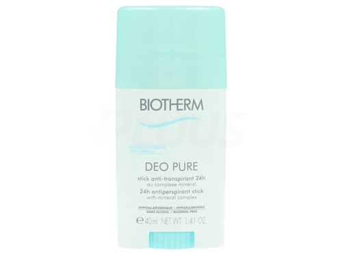 Biotherm Deo Pure Antiperspirant Stick 24H 40ml Alcohol Free - With Mineral Complex_1