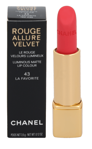 Chanel Rouge Allure Velvet Velvet Lipstick with Matte Effect Shade 43 La Favorite 3,5 g_5