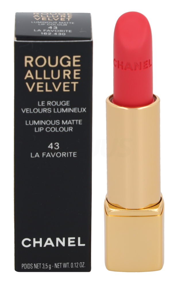 Chanel Rouge Allure Velvet Luminous Matte Lip Colour #43 La Favorite_5