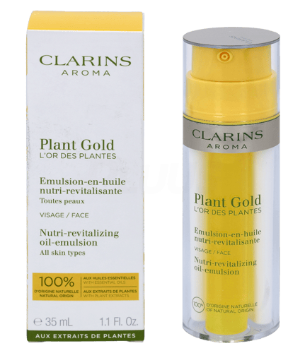 Clarins Plant Gold Nutri-Revitalizing Oil-Emulsion 35 ml_0